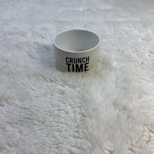 Santa Barbra Design Studio Crunch Time White Ceramic Bowl